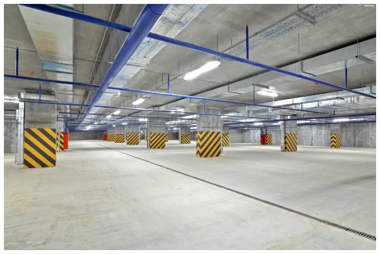 Многоуровневая парковка стадиона Урал Арена