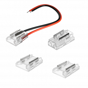 12367-1 Geniled Universal set of piercing connectors 2pin (7mm) for conn. and different types of connecting tape 10mm 4pcs