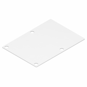 12151 Steel cap 1mm for Geniled profile 12150 coated