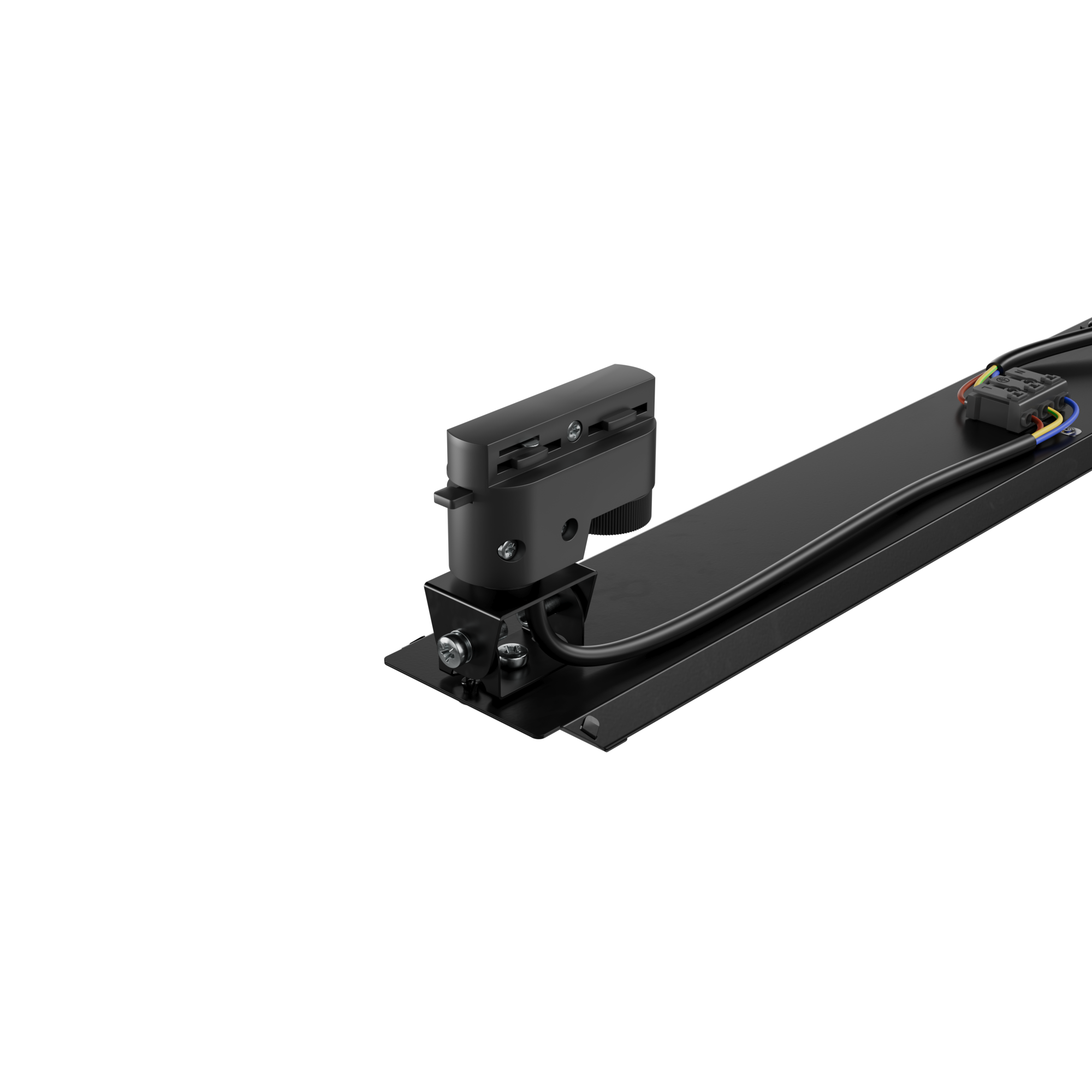 05922_black Krepleniye s adapterom dlya 1-faznogo shinoprovoda dlya Retail, Line black 01
