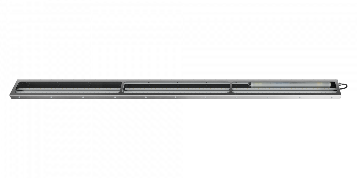 Titan Inox Advanced 1500x100x30 60Вт 5000К IP66 Прозрачное закаленное стекло