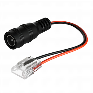 12359-1 Geniled Connector piercing 2pin (7mm) with wire Jack mother for connecting LEDs. ribbons 10mm 1pc