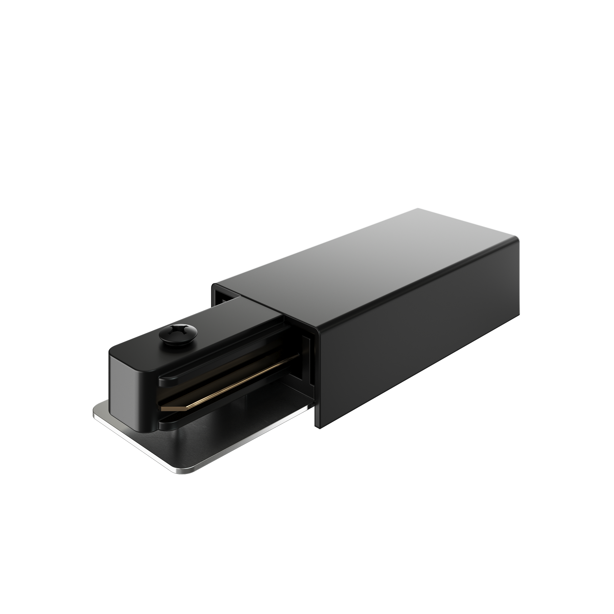 22031 Geniled_Power_Inlet_for_Single_Phase_busbar_Black