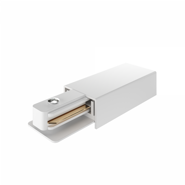 22030 Geniled_Power_Inlet_for_Single_Phase_Busway_White_1