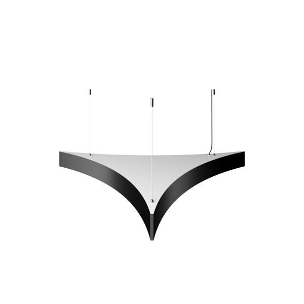 Geniled_Art_Trigon_Arc_In_500x500x500_h80_20W_90Ra_Black_02_back