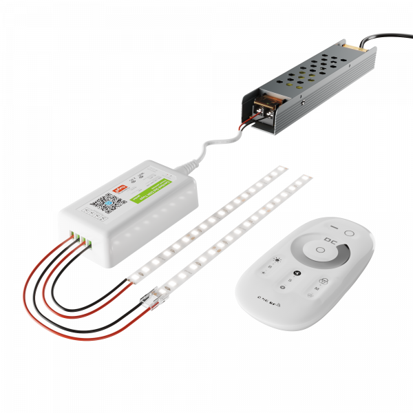 17016 Remote control for dimmer Geniled Std DIM Tuya 03, подключение