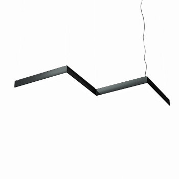 ZigZag 2V 1840х520 h60 w60 68Вт 5000К 90Ra Черный