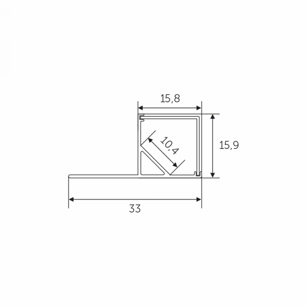 Geniled_Profilset_embedded_under_ceramic_tiles_33x16x2000_02 Geniled_Profilset_embedded_under_ceramic_tiles_33x16x2000_02
