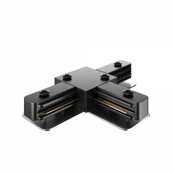 22019 Geniled_connector-T_for_single-phase_busbar_trunking_Black
