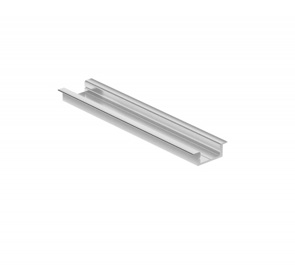 12034 01 Profile for LED strip Geniled mortise thin 22x7x2000 М16