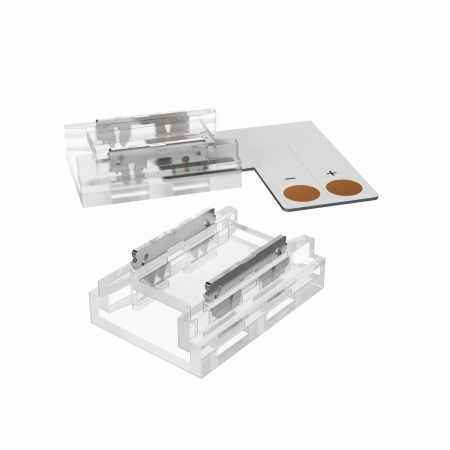 12357-1 Geniled Connector piercing 2pin (7mm) for L-shaped rigid connection of LED strip 10mm 2pcs