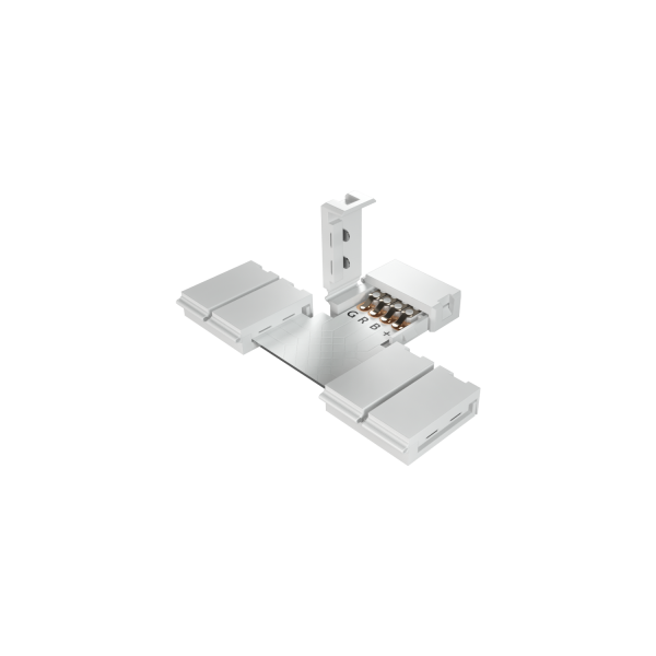 12185-1 Geniled 10mm RGB LED Strip Clip Connector Set with T-Connector
