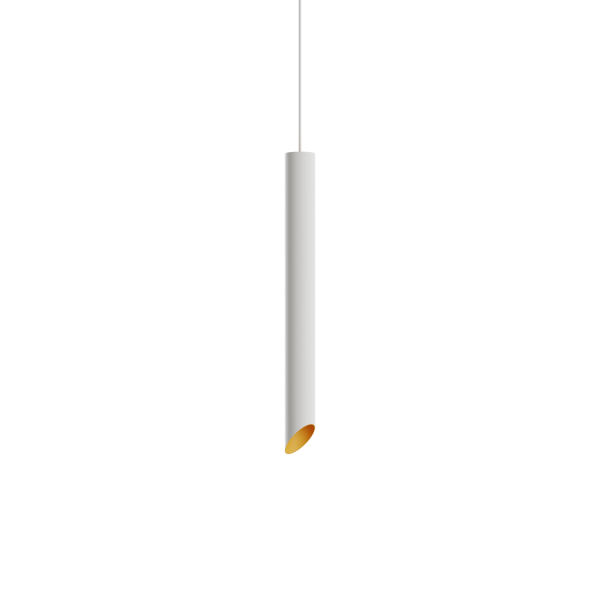 Tube Cut 600x60 GU10 Белый/Золото