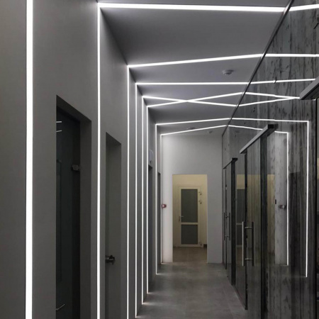 12130_1_ch Geniled profile kit for LED strip mortise 22x6x1000 M16 with plugs and flat diffuser 06 12130_1_ch Geniled profile kit for LED strip mortise 22x6x1000 M16 with plugs and flat diffuser 06