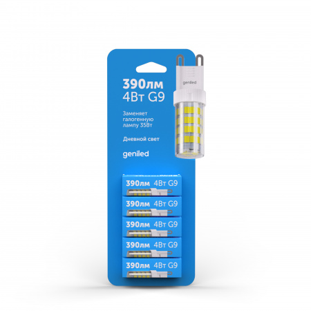 Светодиодная лампа Geniled G9 4Вт 4200К   