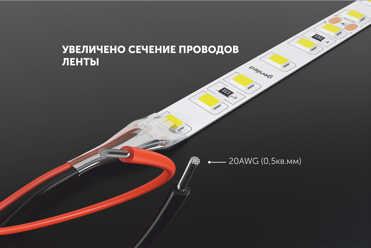 УСОВЕРШЕНСТВОВАНИЕ LED ЛЕНТ GENILED 