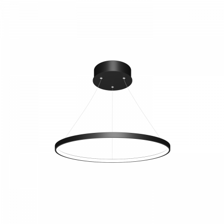 Ring Slim Inlight d500 h18 w6 32Вт 4000К Черный