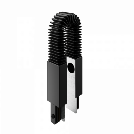 22023 Geniled_Flexible_connector_in_corrugation_for_single-phase_busbar_Black