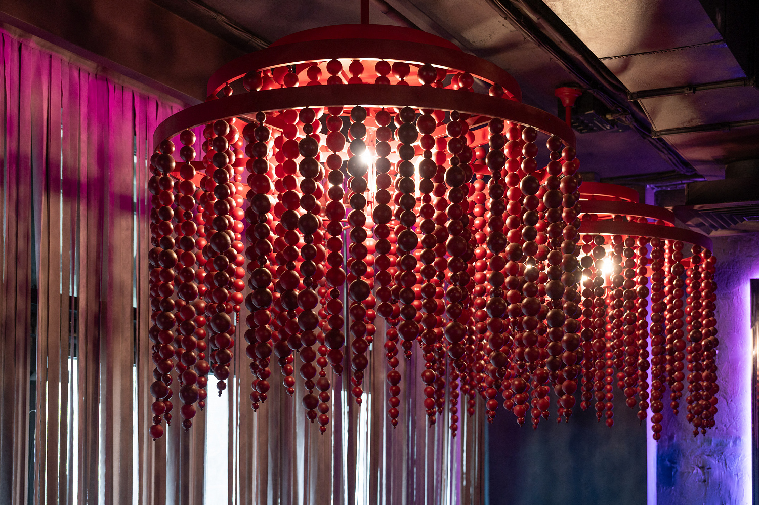 Креативные светильники для бара "Огонек", г. Екатеринбург Креативные светильники для бара "Огонек", г. Екатеринбург