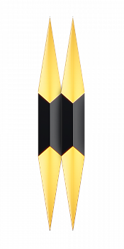 Настенный Penne Cube Duo 1100x226 GU10 36Вт 4000К Black/Gold