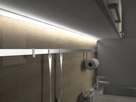 12033 05-1 Profile for LED strip Geniled uglovoy uzkiy 17x17x3000 М16 image