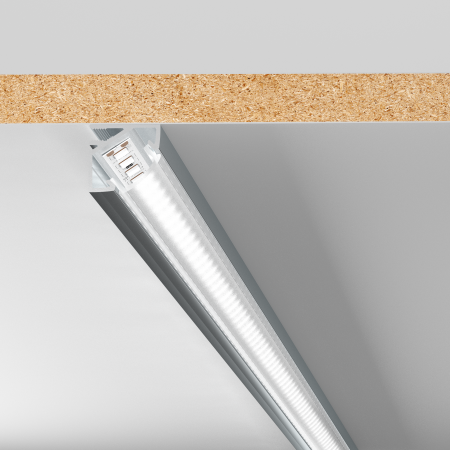 12033 05-2 Profile for LED strip Geniled uglovoy uzkiy 17x17x3000 М16 image