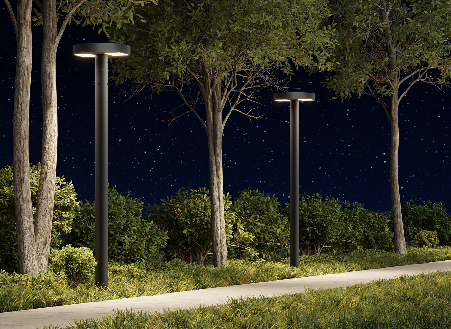 Торшерный светильник Geniled Park Sirius