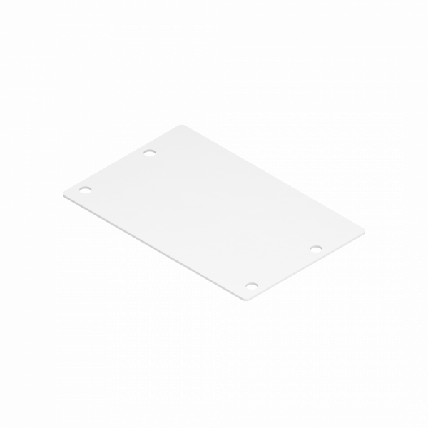 12165 Steel cap 1mm for Geniled profile 12063 coated