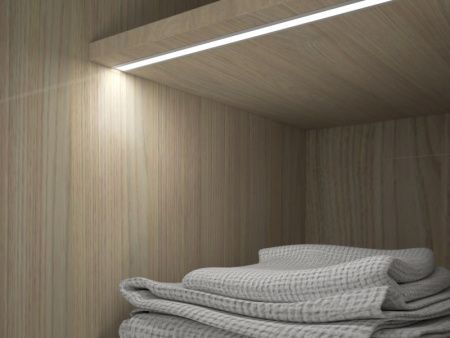 12034 05 Profile for LED strip Geniled mortise thin 22x7x2000 М16 image 1